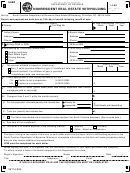 Form I-290 - Nonresident Real Estate Withholding