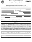 Arizona Form 5004 - Transaction Privilege And Use Tax Used Oil Burner Exemption Certificate
