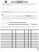 Form Mv-262 - Certification Of Supervised Driving (chinese)