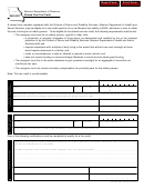 Fillable Form Mo-Scc - Shared Care Tax Credit Printable pdf