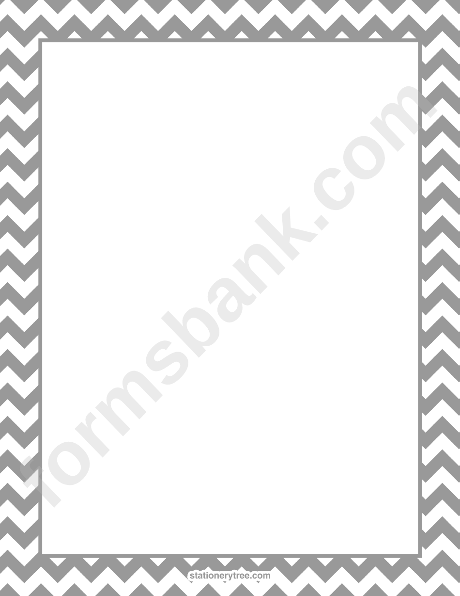 Blank Stationery Without Lines Grey Style Writing Paper
