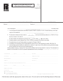 Form Dr-313 - Affidavit Of No Florida Estate Tax Due When Federal Return Is Required