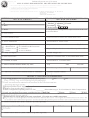 State Form 7695 - Application For Aircraft Registration Or Exemption