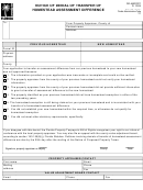 Form Dr-490port - Notice Of Denial Of Transfer Of Homestead Assessment Difference