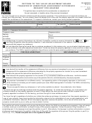 Form Dr-486port - Petition To The Value Adjustment Board Transfer Of Homestead Assessment Difference Request For Hearing