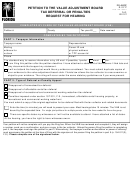 Fillable Form Dr-486dp - Petition To The Value Adjustment Board Tax Deferral Or Penalties Request For Hearing Printable pdf