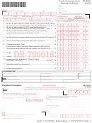 Form Dr-700016 - Florida Communications Services Tax Return