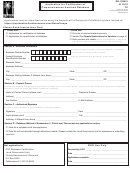 Form Dr-700012 - Application For Certification Of Communications Services Database