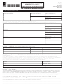 Form Dr-835 - Power Of Attorney And Declaration Of Representative