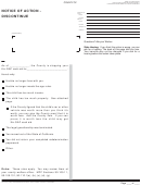 Fillable Form Na 1210 - Notice Of Action - Discontinue Printable pdf