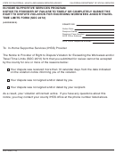 Form Soc 2292 - In-home Supportive Services Program Notice To Provider Of Failure To Timely