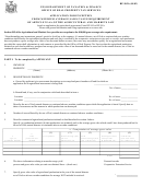 Form Rp-305-b - Application For Exception From Minimum Average Sales Value Requirement