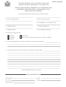 Fillable Form Rp-420-A-Org - Application For Real Property Tax Exemption For Nonprofit Organizations - Mandatory Class I-Organization Purpose Printable pdf