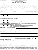 Form Cca-1228a Forff - Provider Home Certification Direct Service Position (certification Form)