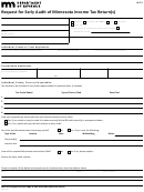 Form M22 - Request For Early Audit Of Minnesota Income Tax Return(s)