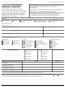 Form Lic 624-le - Law Enforcement Contact Report