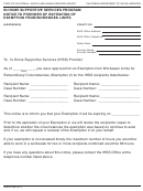 Form Ihss-e 006 - In-home Supportive Services Program - Notice To Provider Of Expiration Of Exemption From Workweek Limits