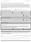 Form Hcs 105 - Home Care Aide Registry Request For Name/address Change