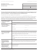 Form Gen 1390 - Informing Notice - Regarding An Action Taken On Your Case