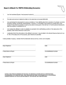 Buyer's Affidavit For Firpta Withholding Exemption - Irs Form