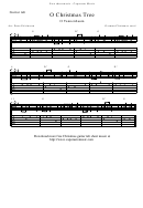 Peter Edvinsson - O Christmas Tree Guitar Sheet Music