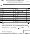 Form 7004 - Application For Automatic Extension Of Time To File Certain Business Income Tax, Information, And Other Returns