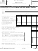 Fillable Form 4684 - Casualties And Thefts - 2016 Printable pdf