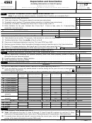 Form 4562 - Depreciation And Amortization - 2017