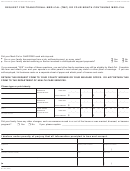 Form Mc 325 - Request For Transitional Medi-cal (tmc) Or Four Month Continuing Medi-cal