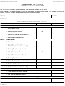 Form Mc 282 Tb - Tuberculosis (tb) Program Income Eligibility Work Sheet