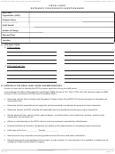 Form Fa 7 - Fiscal Audit Entrance Conference Questionnaire