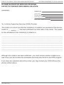 Form Soc 2263 - In-home Supportive Services Program Notice To Provider Rescinding Violation