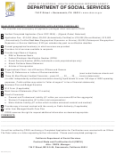 Form Soc 2249 - Qualified Agency Certification Application Checklist