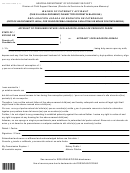Form Cse-1016a Forpd - Waiver Of Paternity Affidavit/declaracion Jurada De Exencion De Paternidad Printable pdf