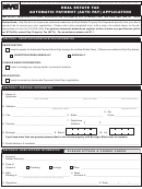 Real Estate Tax Automatic Payment (auto Pay) Application - New York City Department Of Finance