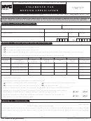 Cigarette Tax Refund Application - Nyc Department Of Finance