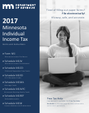 Minnesota Individual Income Tax Forms And Instructions - 2017