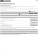 Fillable Form Etd - Nonresident Entertainer Tax Printable pdf