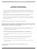 Fillable Form Ad 887b - Statement Of Understanding - Alleged Natural Father Printable pdf