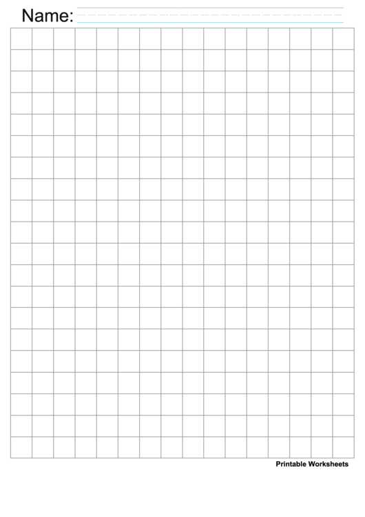 Gray Half Inch Graph Paper