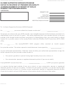 Form Soc 857a - In-home Supportive Services Program Notice To Recipient Of Provider Ineligibility Acknowledgement Of Receipt Of Invalid Request For Provider Waiver