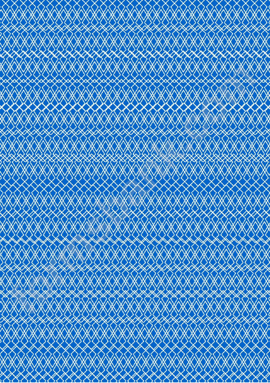 Blue Abstract Pattern Template