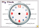 My Clock Poster Template