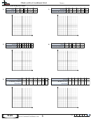 Charts With A Coordinate Grid Worksheet Template With Answer Key