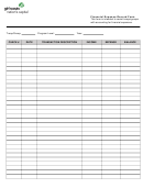 Financial Expense Record Form