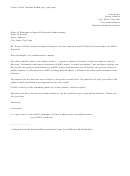 Intent To Enroll Child In Private School At Public Expense Letter Template