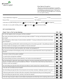 Site Safety Checklist Form