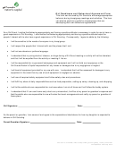 Girl Readiness And Behavioral Agreement Form
