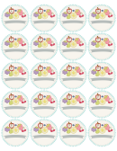Fruits Round Canning Labels Sheet - 2 Inch - Fillable