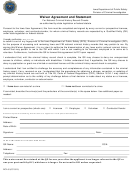 Form Dci-45 - Waiver Agreement And Statement - Iowa Division Of Criminal Investigation